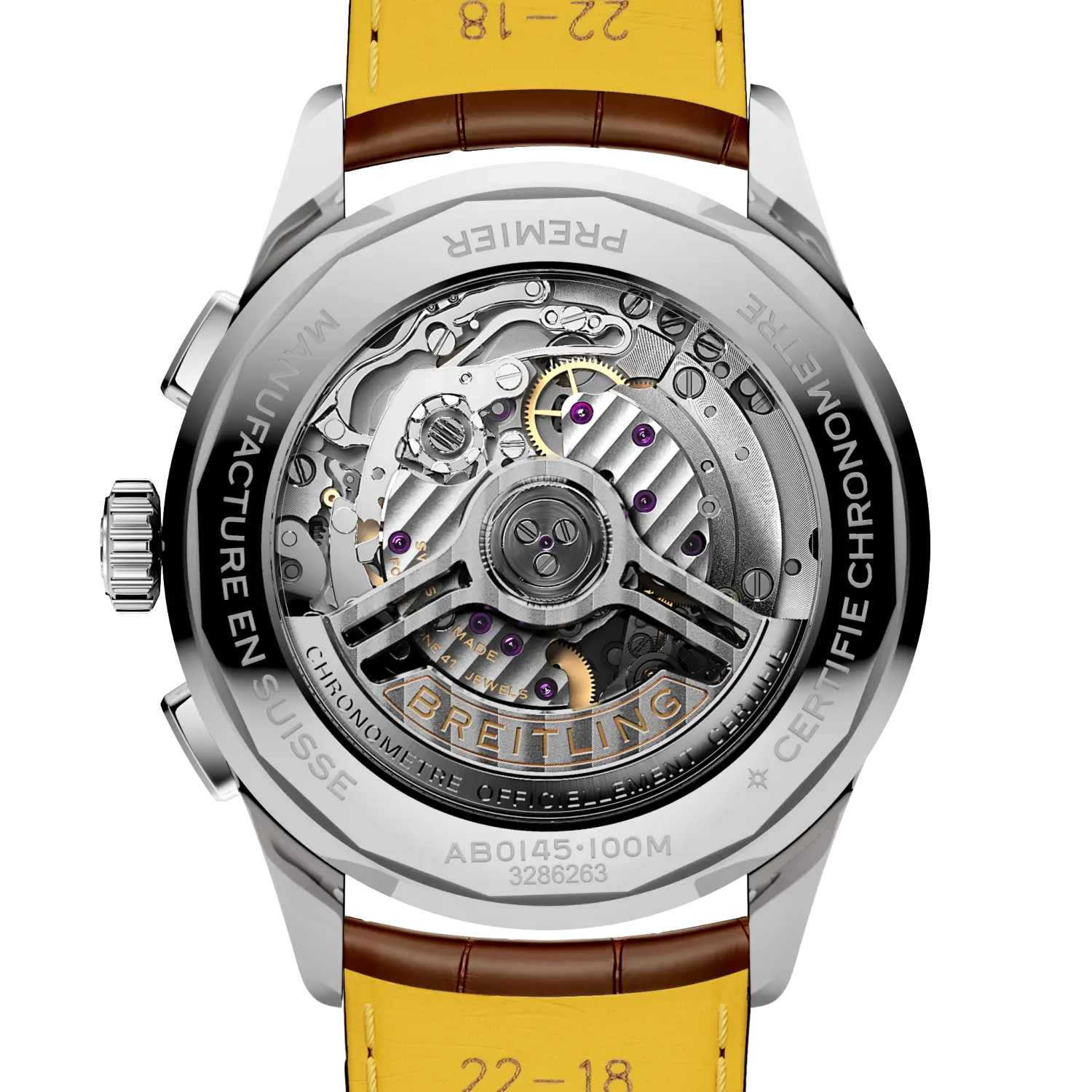 ブライトリング BREITLING AB0117 Breitling New NAVITIMER CHRONOMETER AB0117 Black BREITLING
