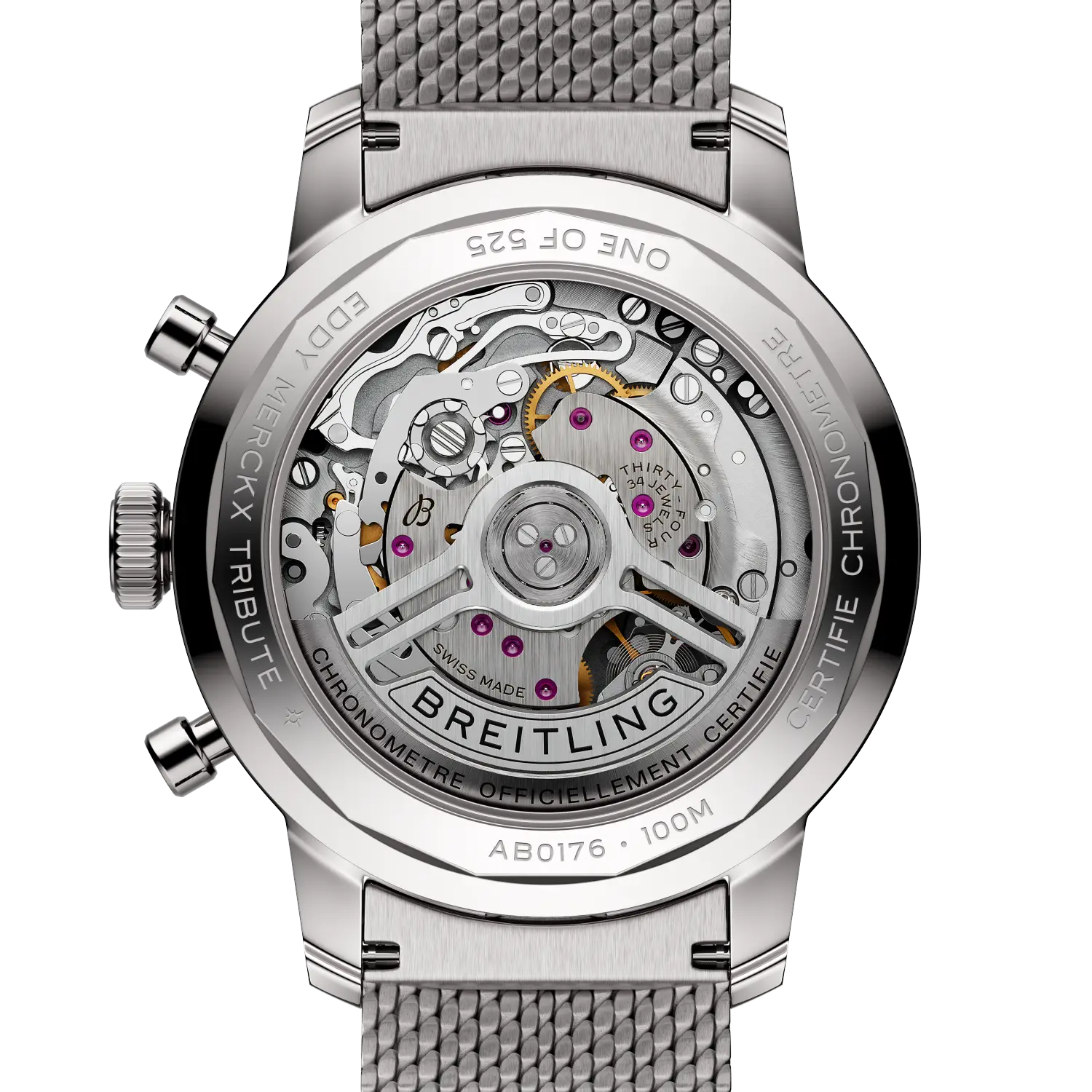 Top Time B01 Chronograph 41 Eddy Merckx - AB01762C1I1A1 | Breitling