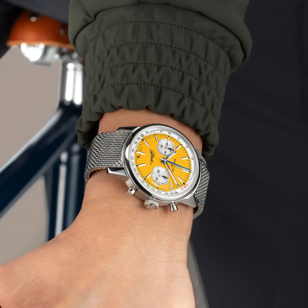 Top Time B01 Chronograph 41 Eddy Merckx - AB01762C1I1A1 | Breitling