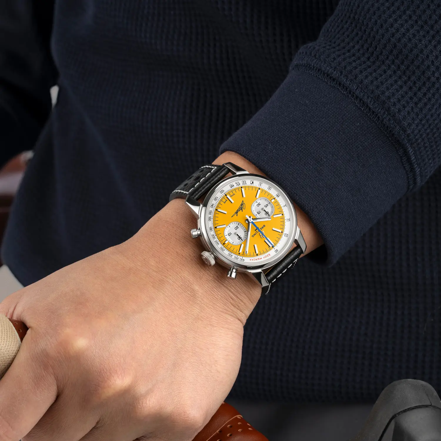 トップタイム B01 エディ・メルクス - AB01762C1I1X1 | Breitling