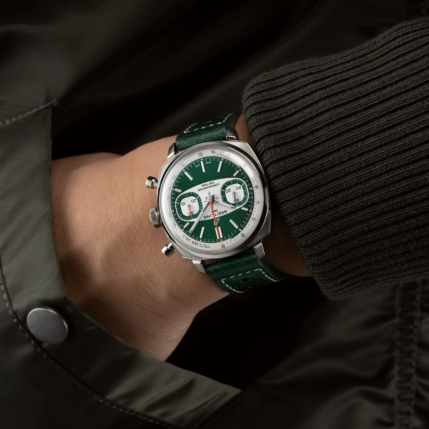 トップタイム B01 レーシング - AB01771A1L1X1 | Breitling