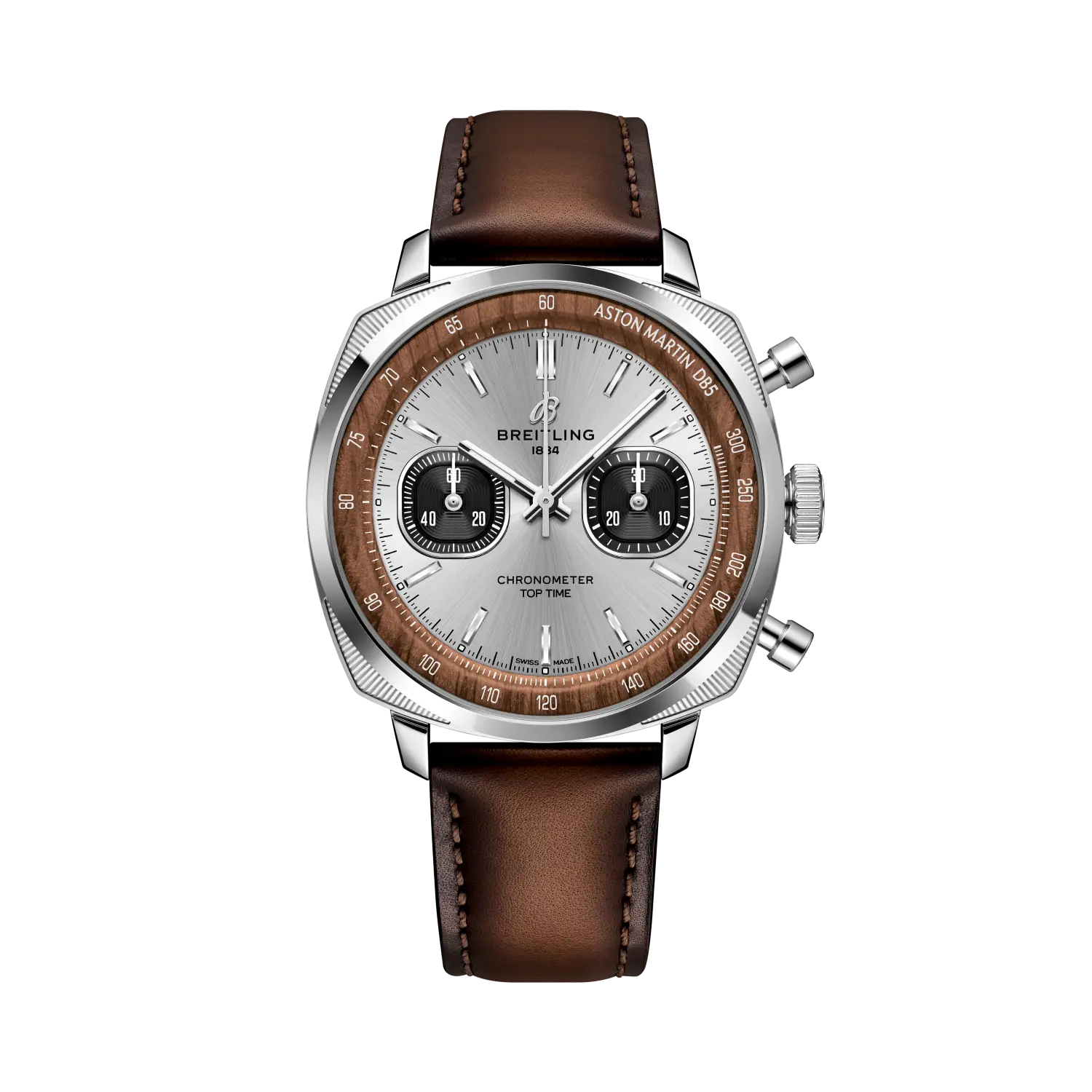 Breitling Top Time B01 Chronograph 41 Tribute To Aston Martin Db5 - AB0178121G1X1