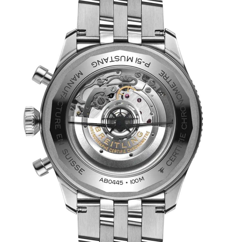 Super Avi B04 Chronograph Gmt 46 P 51 Mustang - AB04453A1B1A1