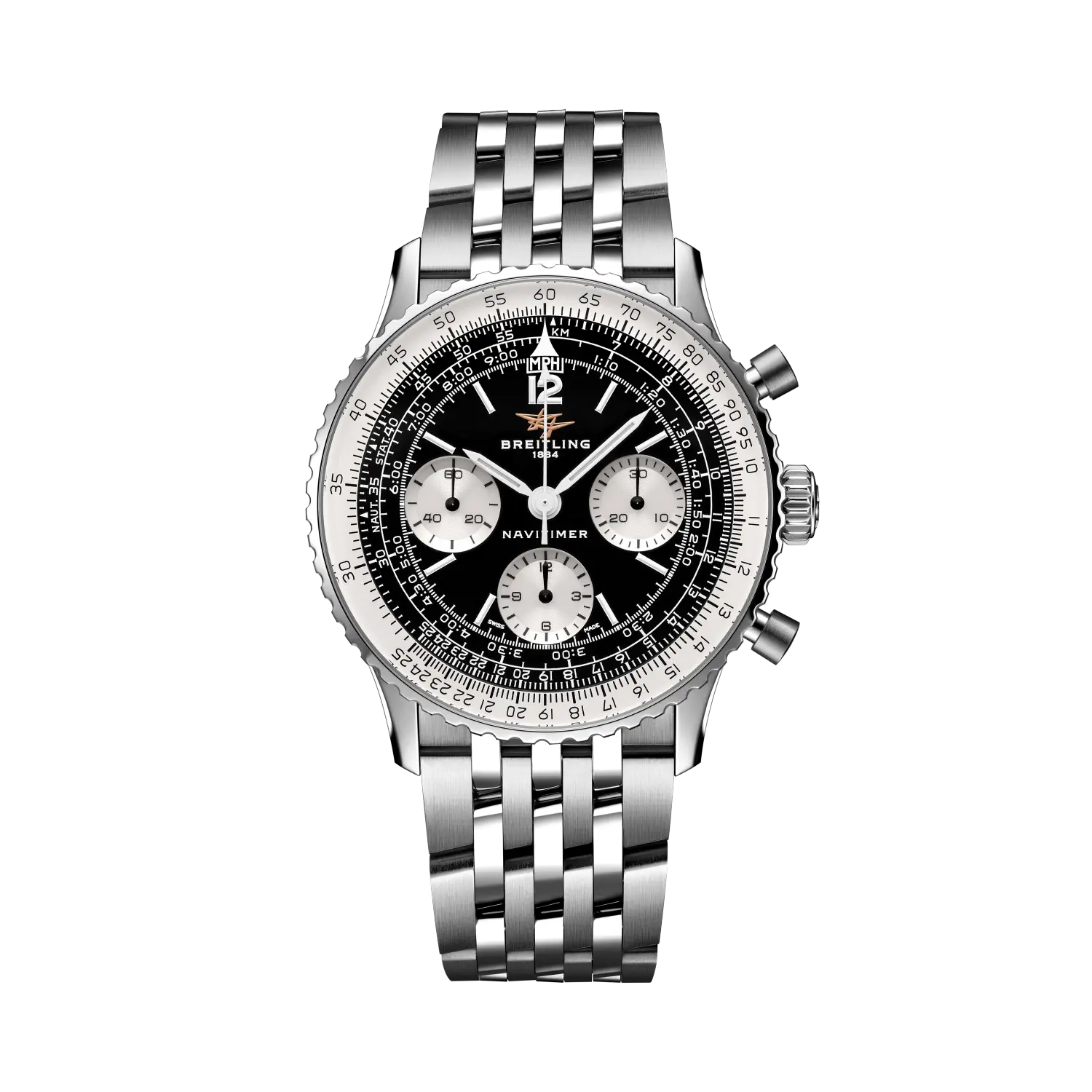 Breitling Navitimer B09 Chronograph 41 AB0950211B1A1 front view
