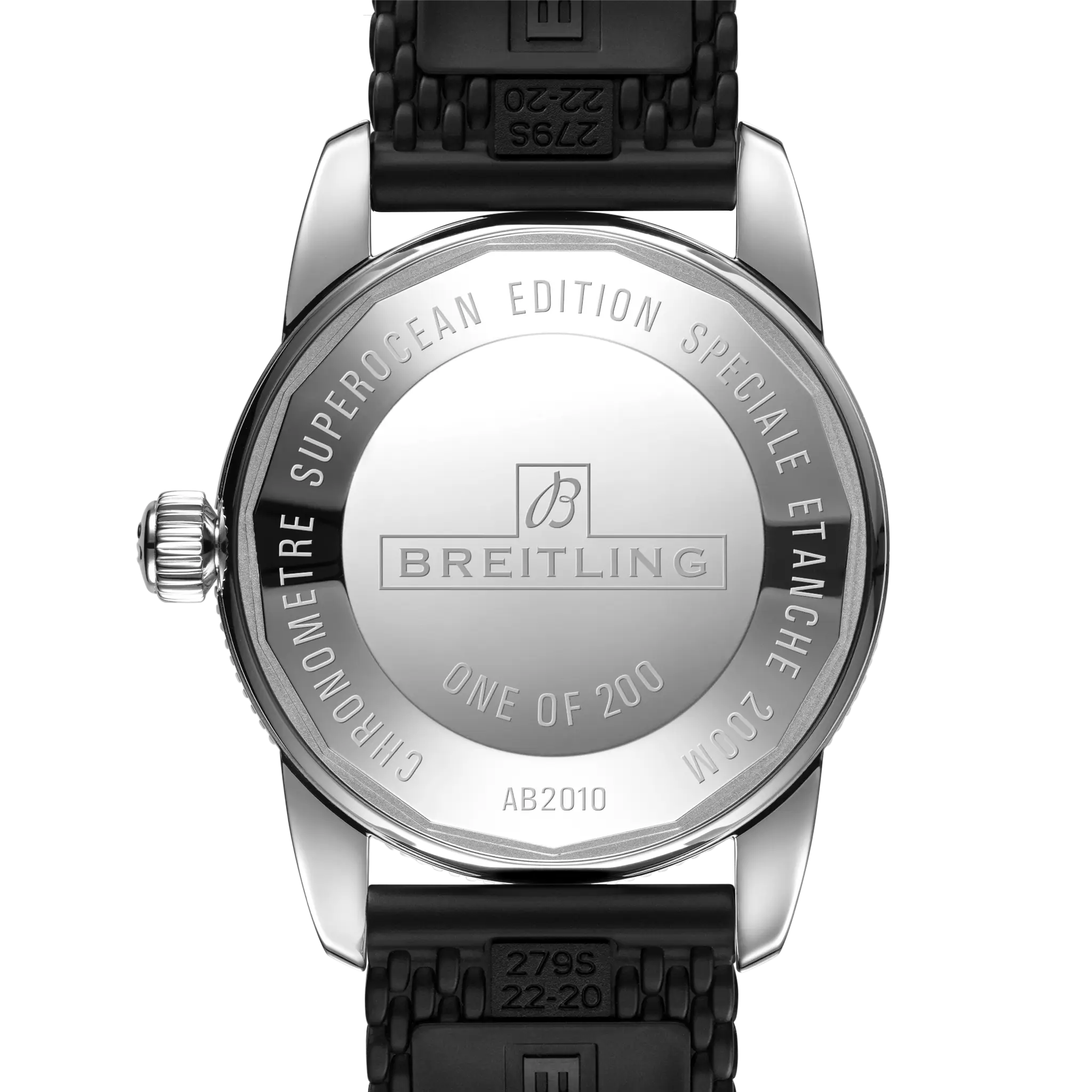 BREITLING レザーケース付きケースのみ ブライトリングから「アイスブルー」文字盤の、日本限定200本