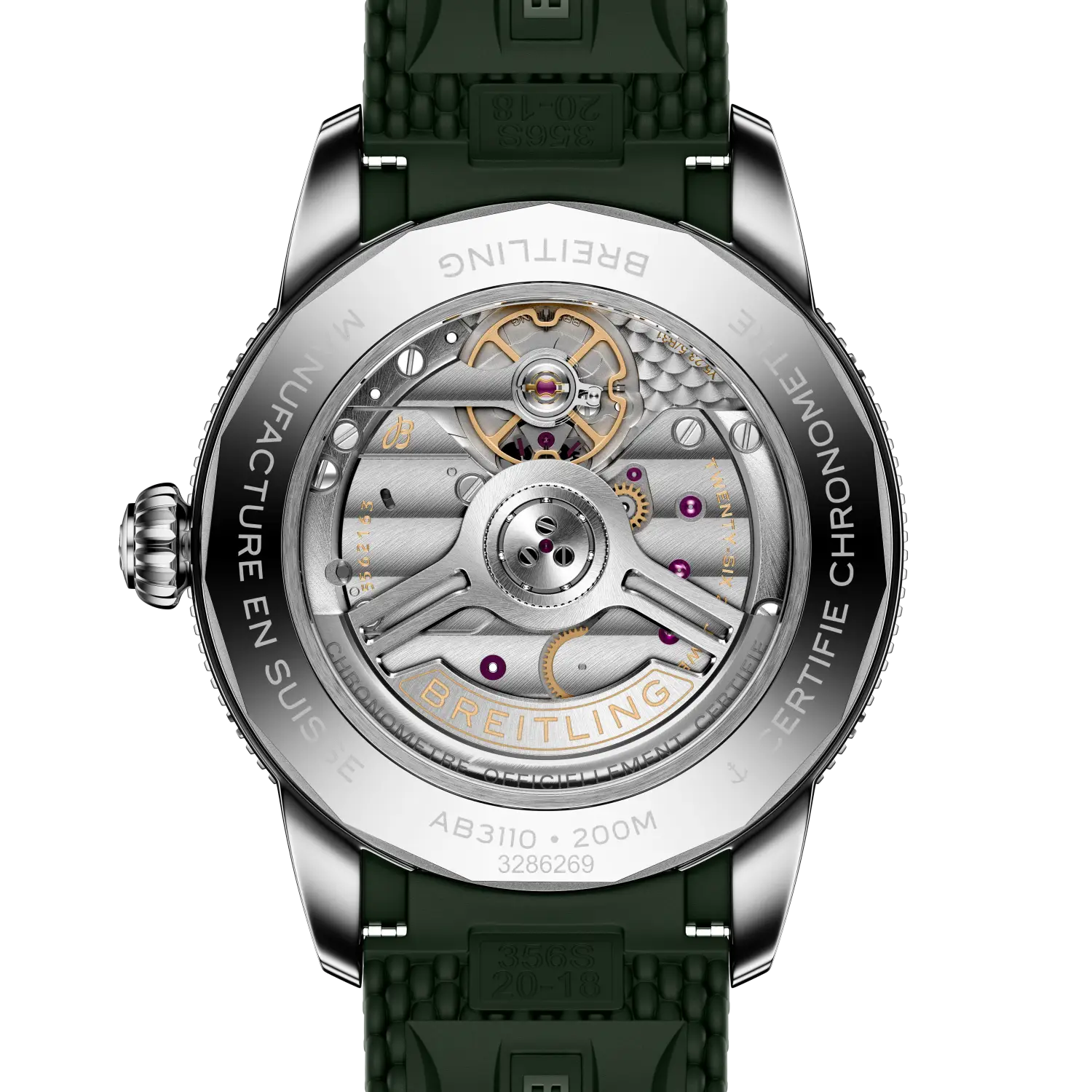 【新品・未使用】Alpha industries × BREITLING Breitling Super Avenger 01 Boutique Edition