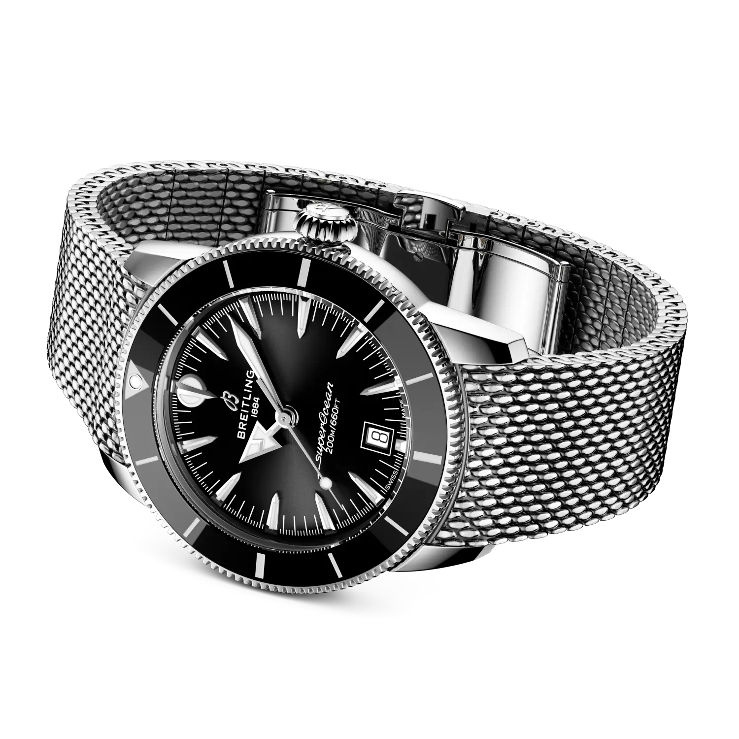 ブライトリング スーパーオーシャン 42mm BREITLING ペアで楽しめるオールホワイトの日本限定モデル、ブライトリング