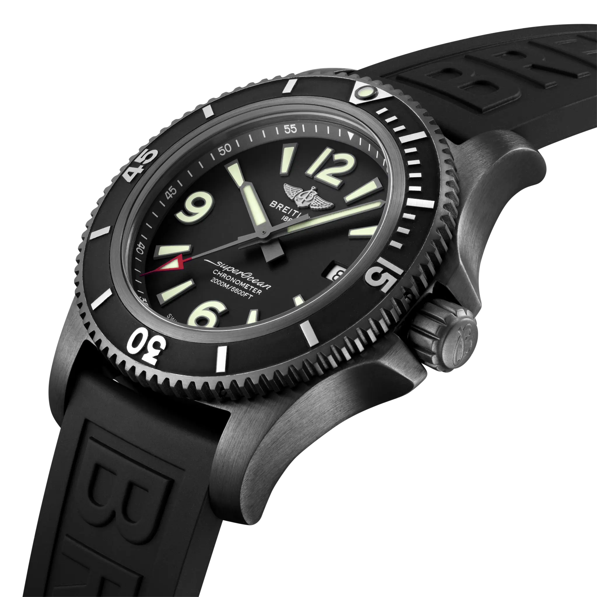 Superocean Automatic 46 Black Steel - M17368B71B1S1 | Breitling