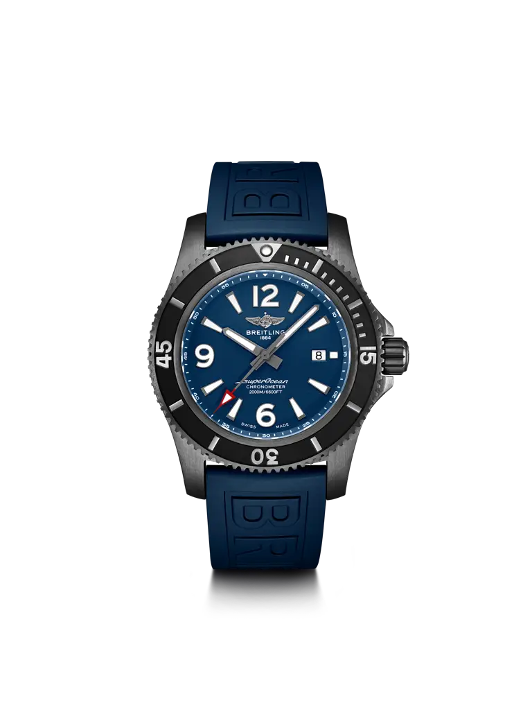 ブルーベリー Superocean Automatic 46 Black Steel - M17368D71C1S2 | Breitling