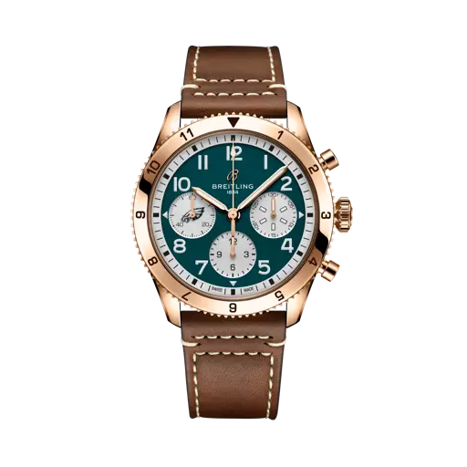 Breitling レザーベルト 432X ブラウン　18-20mm ブライトリング BREITLING 純正 レザーベルト ブラウン