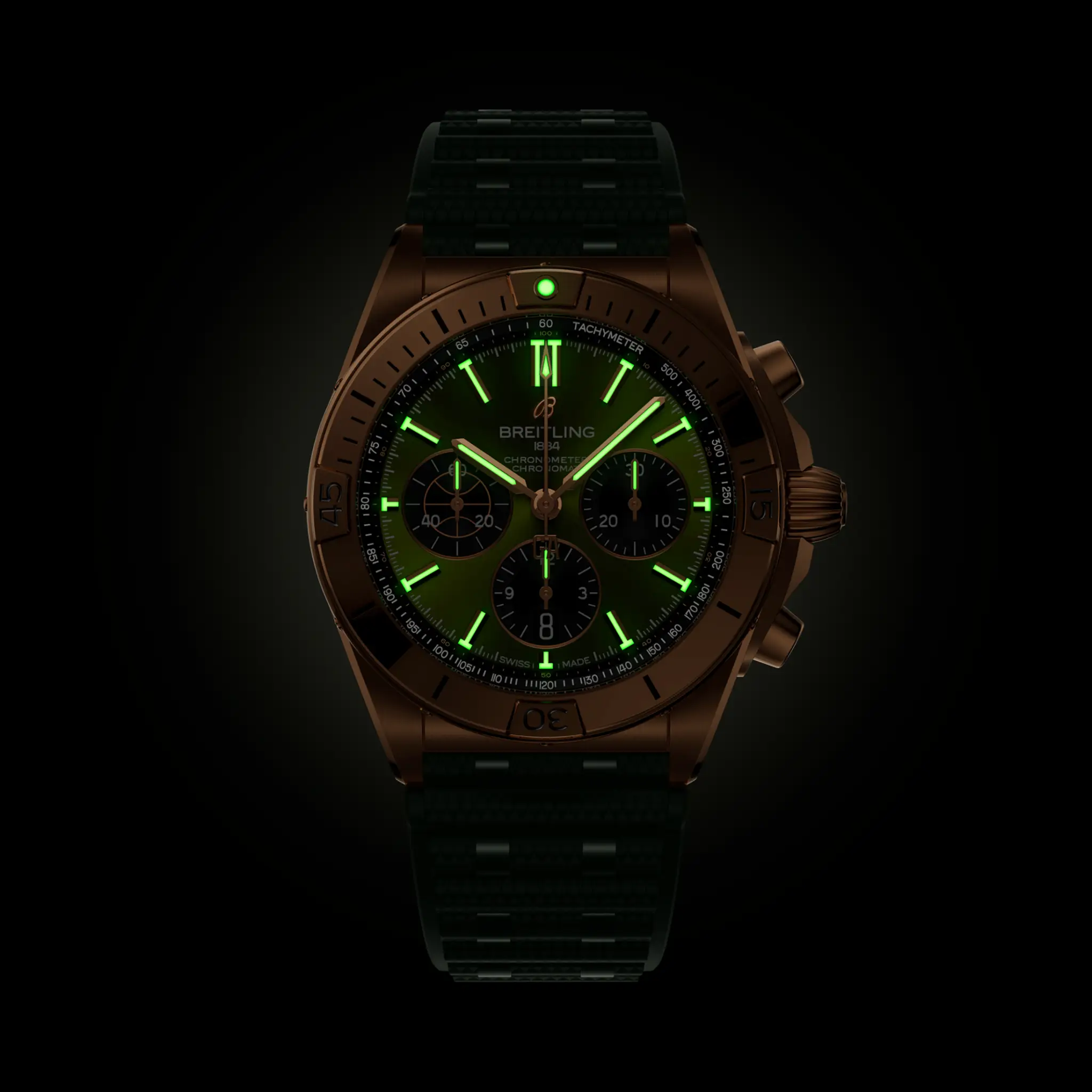 クロノマット B01 42 ヤニス・アデトクンボ - RB01344A1L1S1 | Breitling