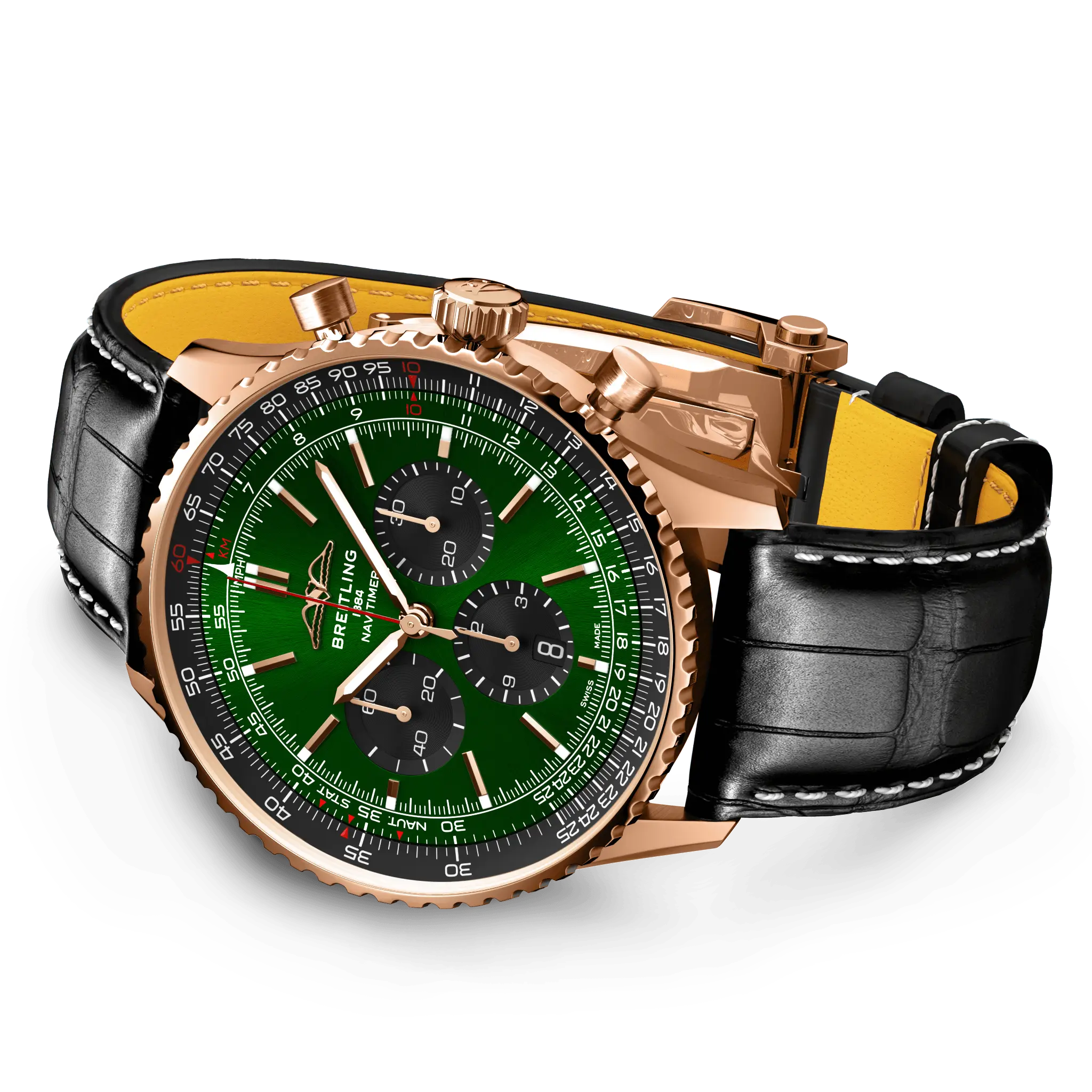 ナビタイマー B01 クロノグラフ 46 - RB0137241L1P1 | Breitling