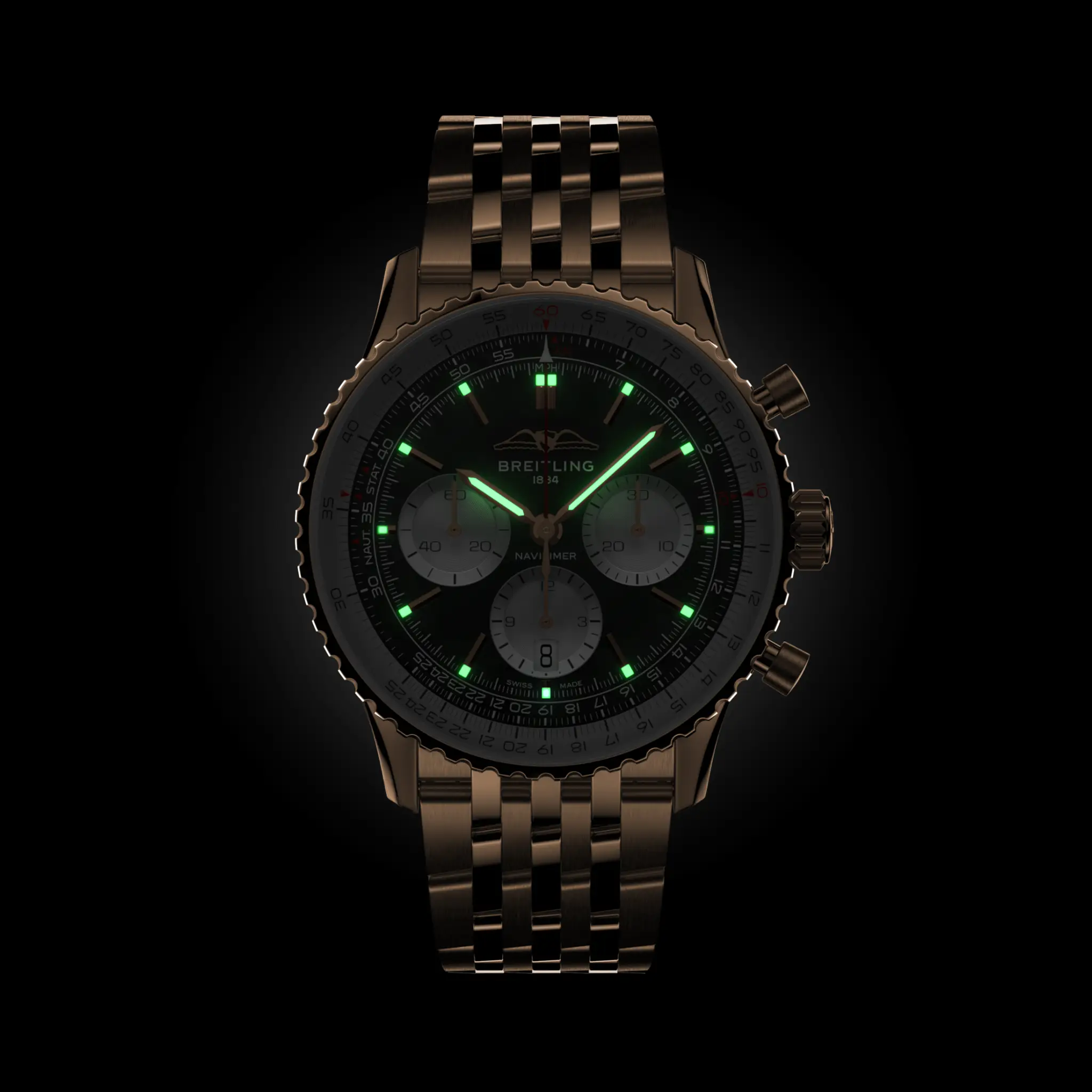 ナビタイマー B01 クロノグラフ 43 - RB0138211B1R1 | Breitling