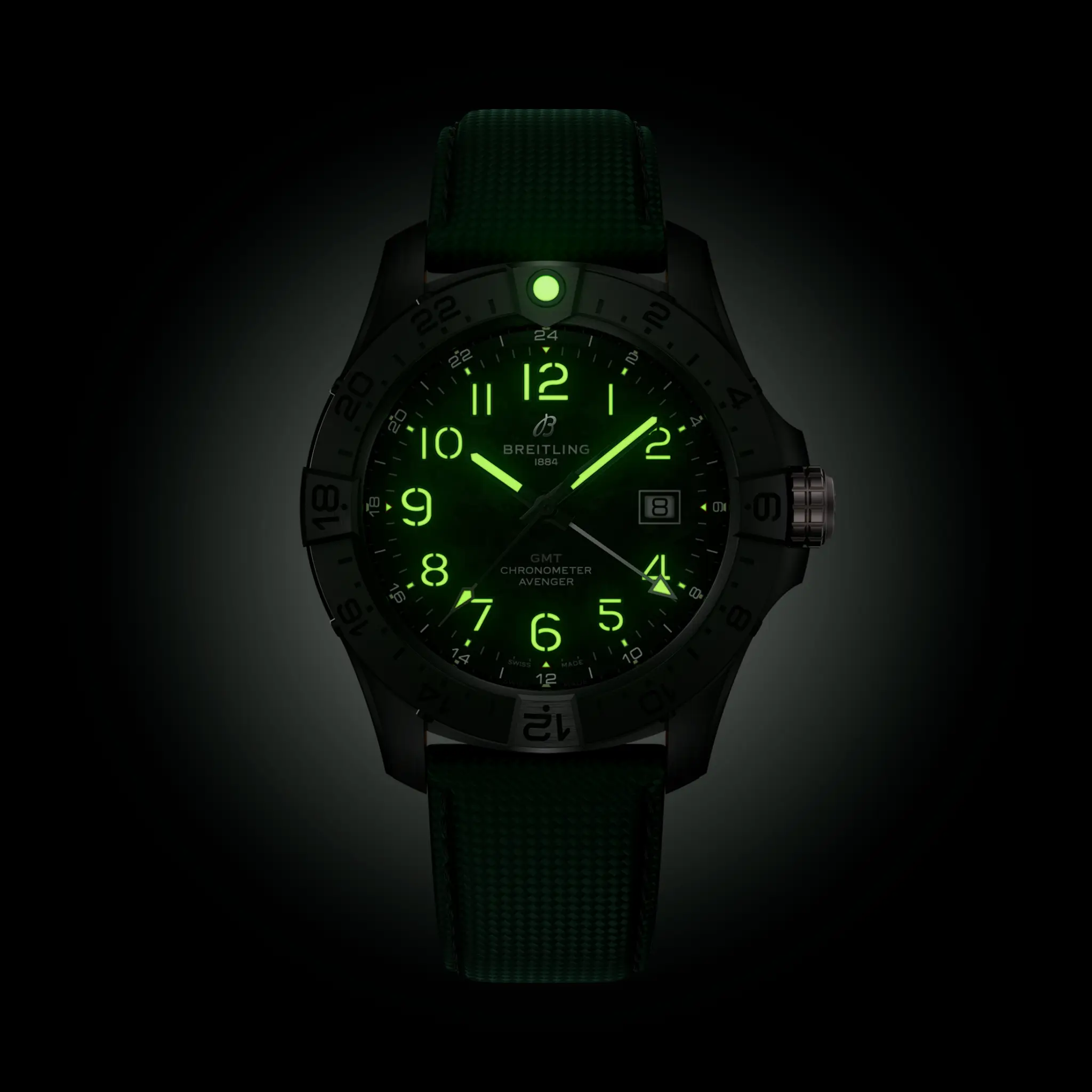 アベンジャー オートマチック Gmt 44 ナイトミッション