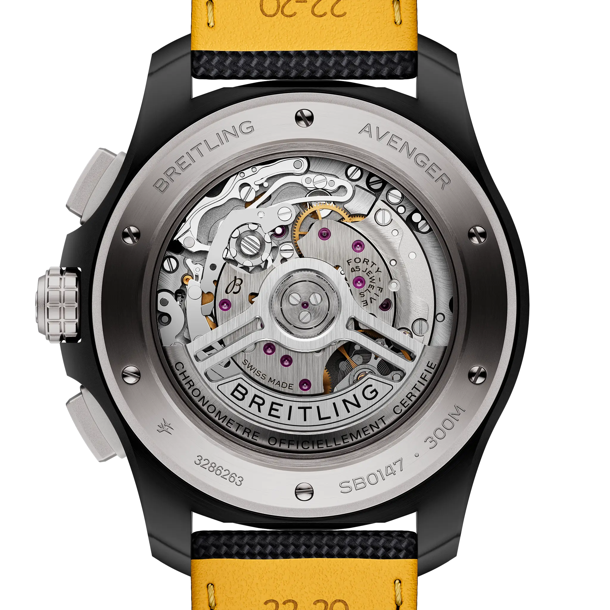 Avenger B01 Chronograph 44 Night Mission - SB0147101I1X2 - image 4