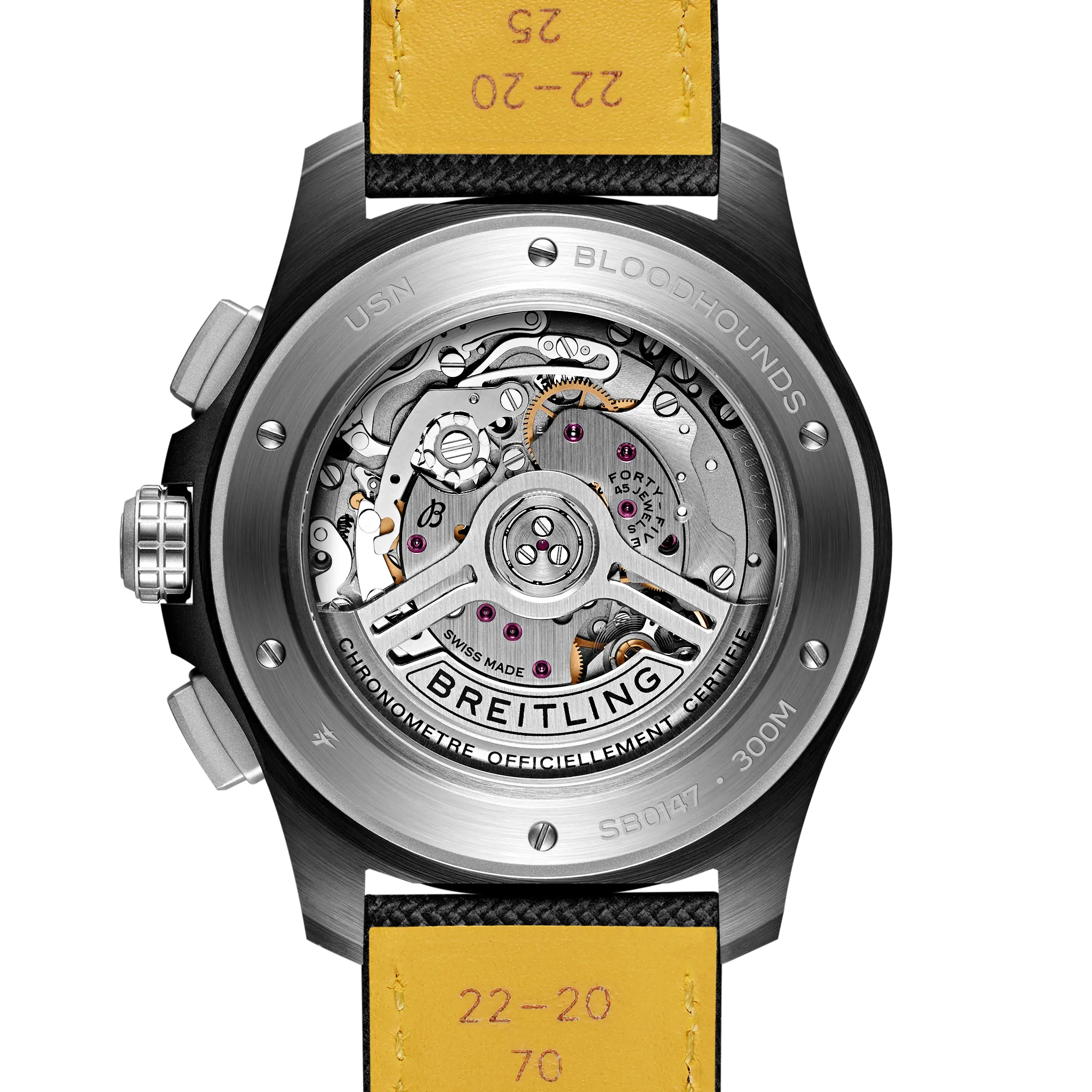 アベンジャー B01 クロノグラフ 44 ナイト ミッション ブラッド