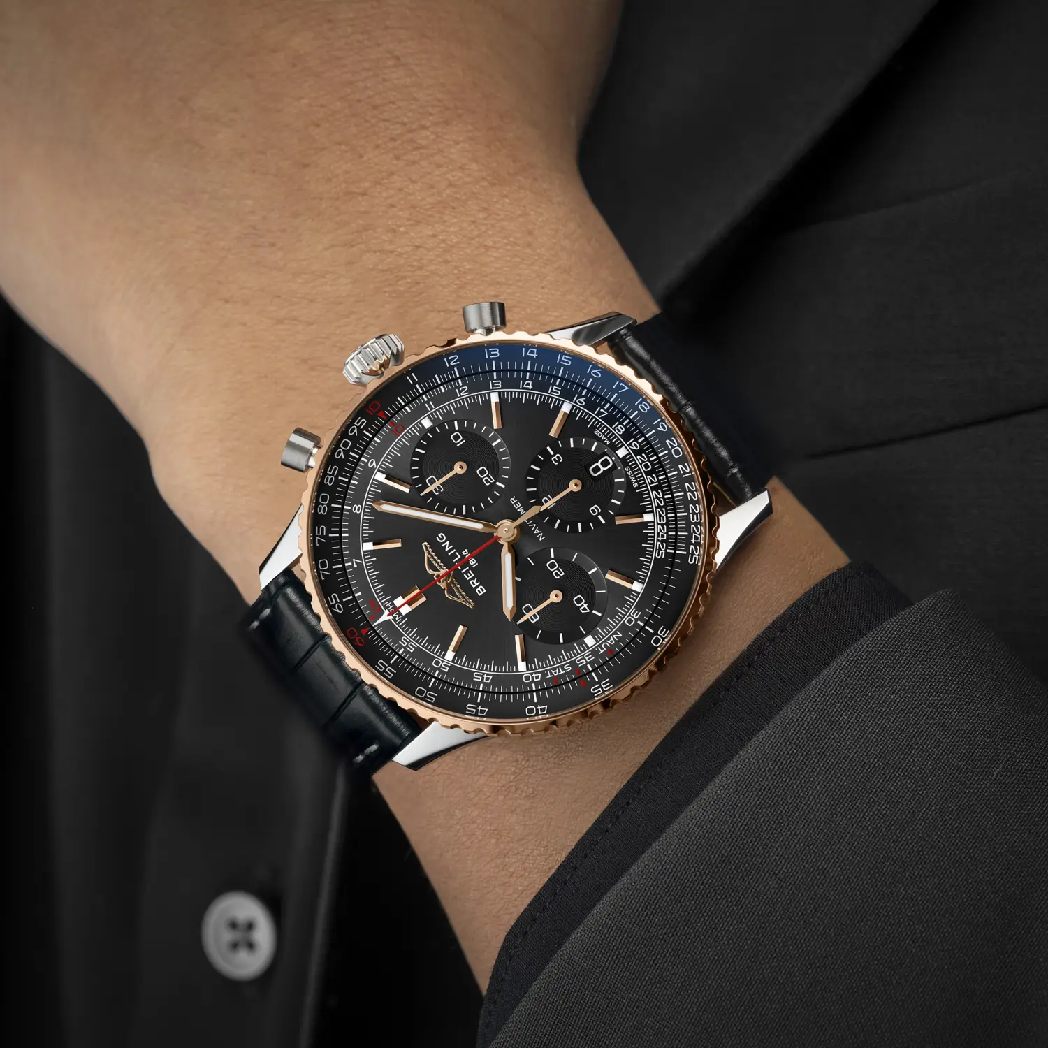 ナビタイマー B01 クロノグラフ 41 ジャパン エディション