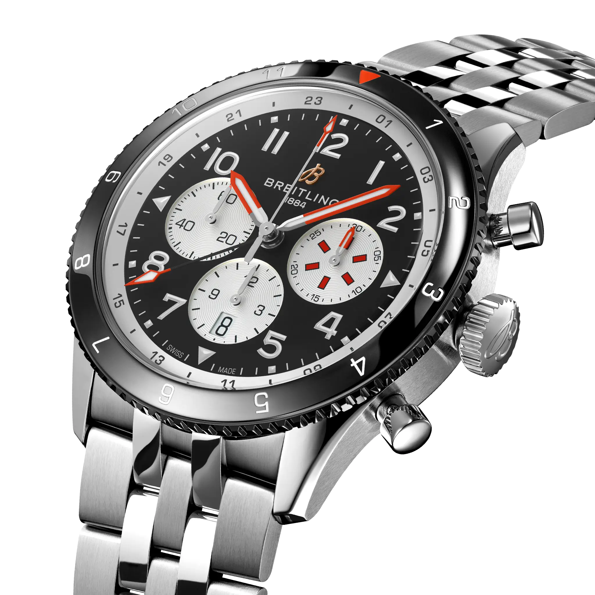 スーパー アヴィ B04 クロノグラフ GMT 46 モスキート